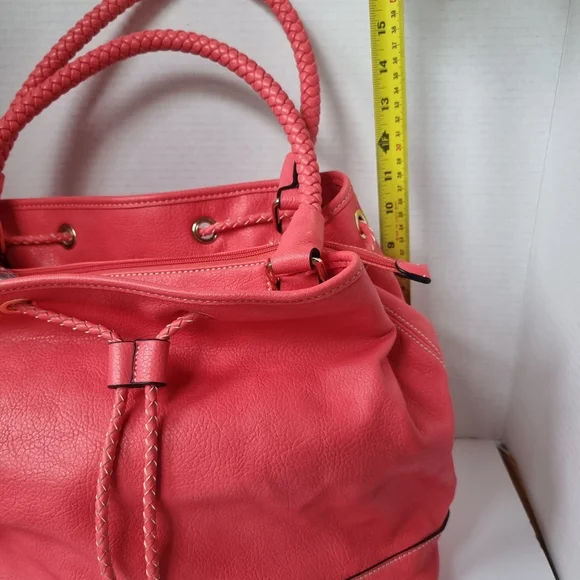 Oversize Coral Handbag - Picture 9 of 9